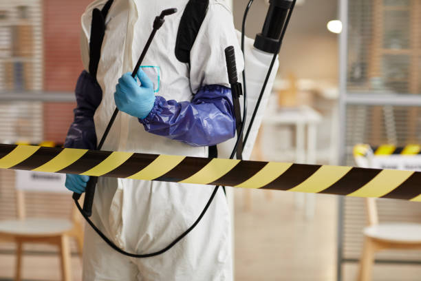 Professional Biohazard technician working in Stehekin, WA